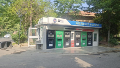 貓先生智能垃圾房，生活垃圾投放站，定時定點垃圾回收站生產(chǎn)廠家