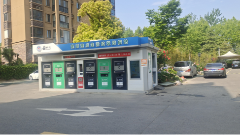 江蘇智能分類(lèi)垃圾房，清潔小屋，垃圾分類(lèi)收集站生產(chǎn)廠家